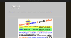 Desktop Screenshot of hollandcrossfit.com